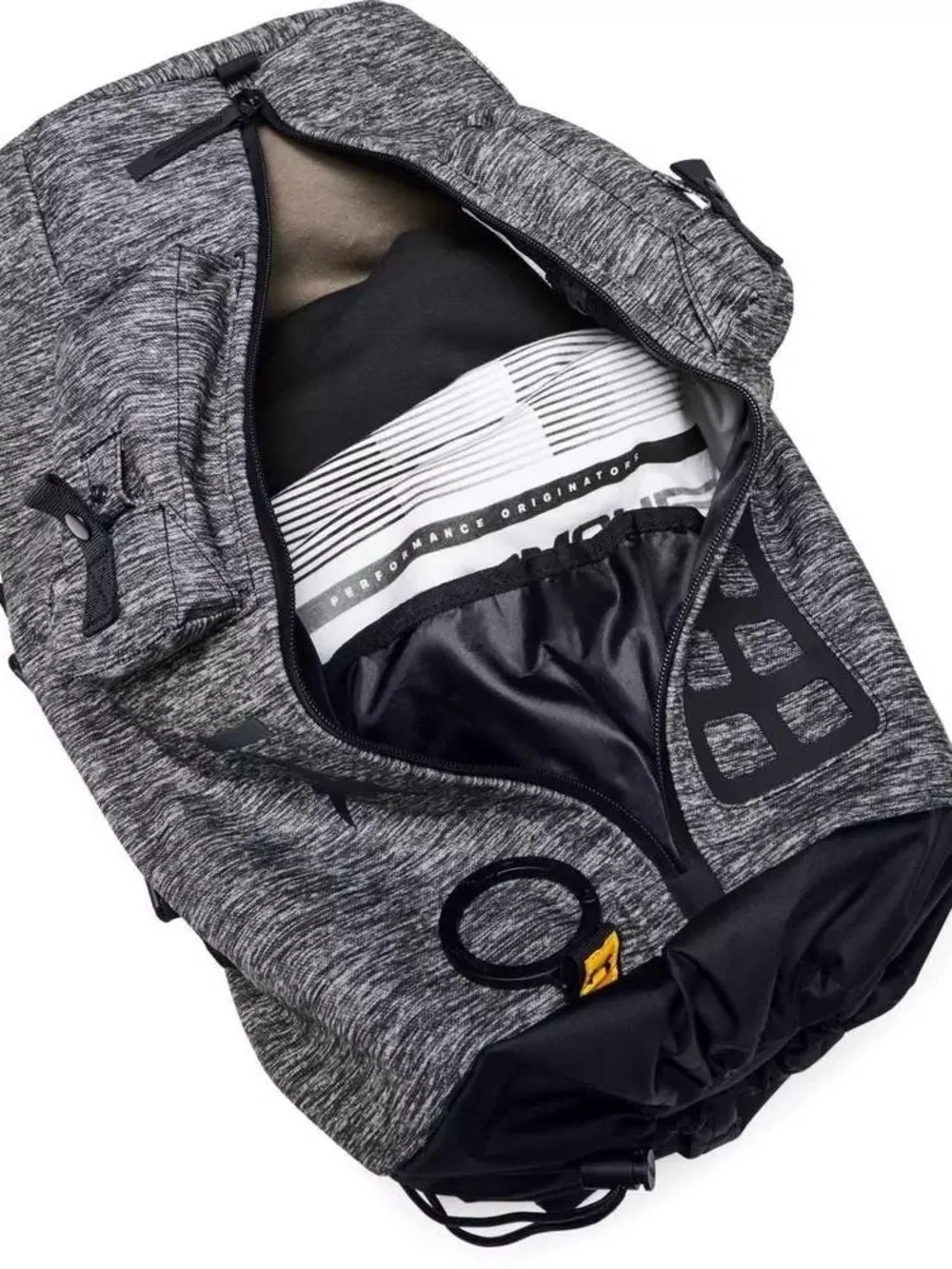 Under Armour Project Rock 90 Bag X-Large Backpack Bag Entrenar Dark Gray Duffel